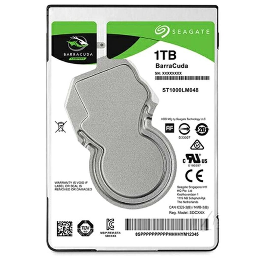 DISCO DURO INTERNO 2.5IN 1TB SATA 5400RPM 128MB 2YR BARRACUDA
