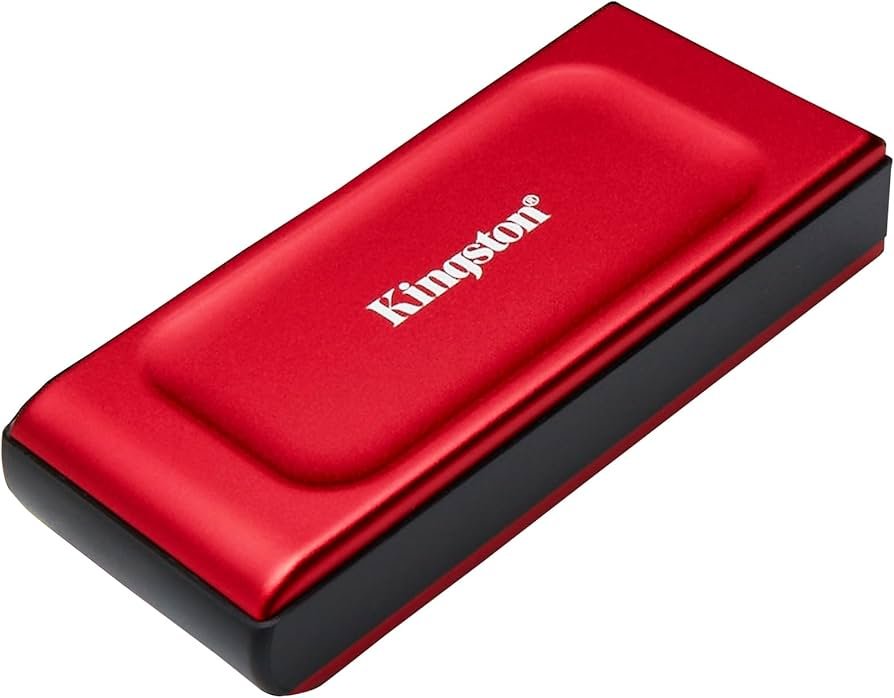 SSD ESTADO SOLIDO KINGSTON 2TB XS1000 PORTATIL ROJO USB 3.2 GEN 2