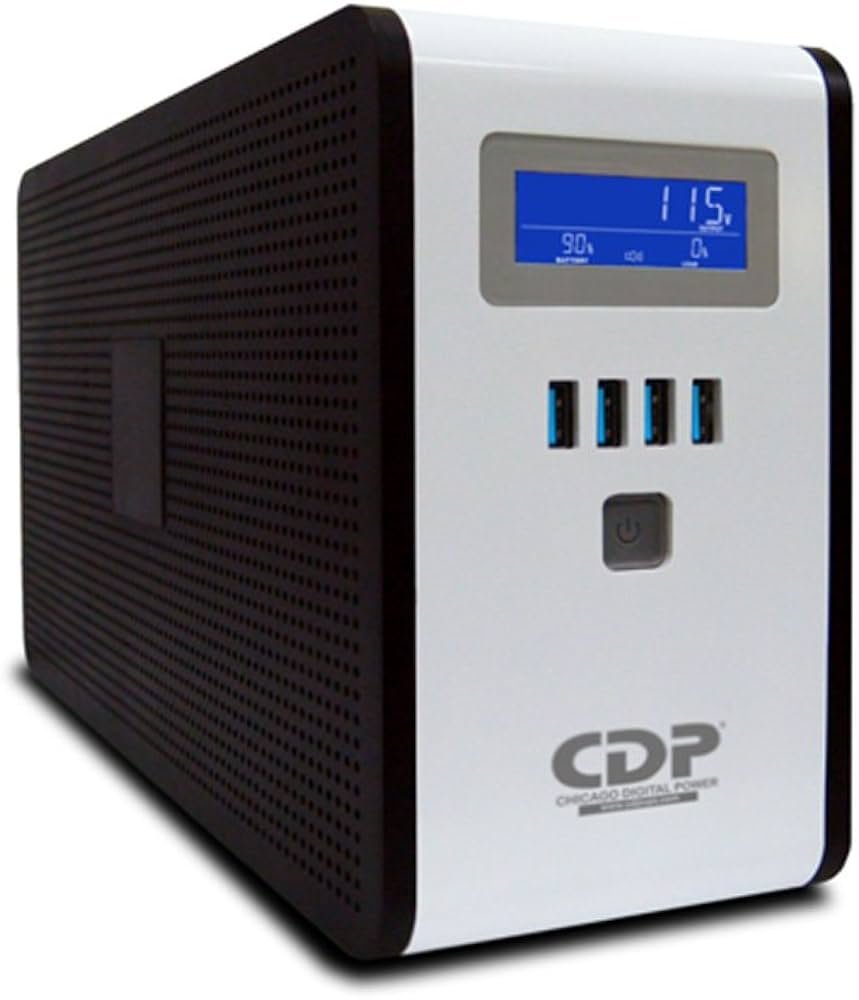 NO BREAK INTERACTIVO CDP DE 750VA/375 WATTS 8 CONT