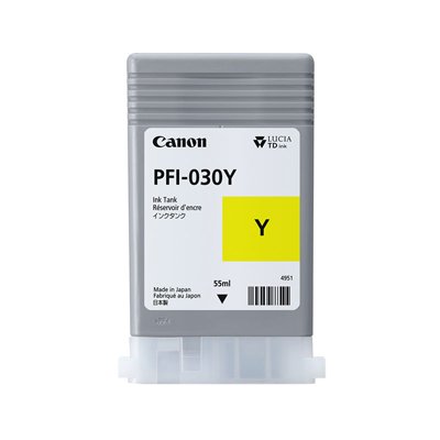 CARTUCHO INKJET PFI-030 Y YELLO 55ML P TA20 TA30