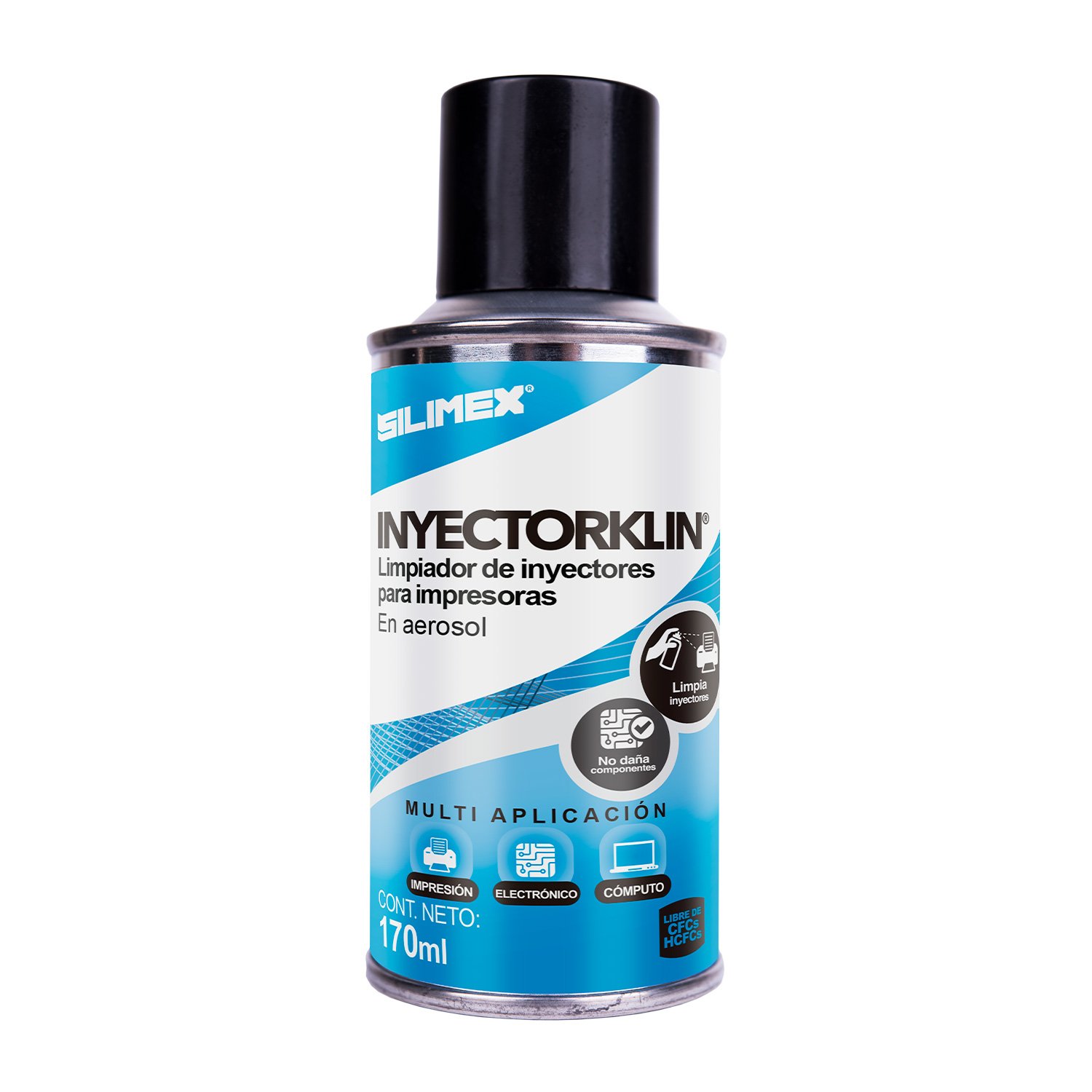 LIMPIADOR EN AEROSOL PARA INYECTORES DE IMPRESORAS 170 ML