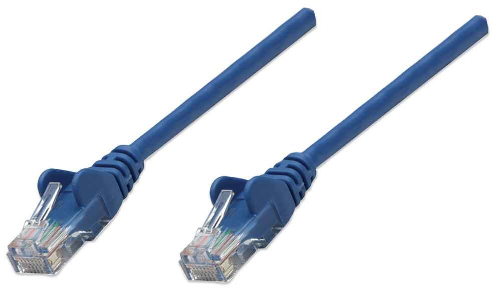 CABLE DE RED PATCH CAT6 RJ45 0.5M AZUL