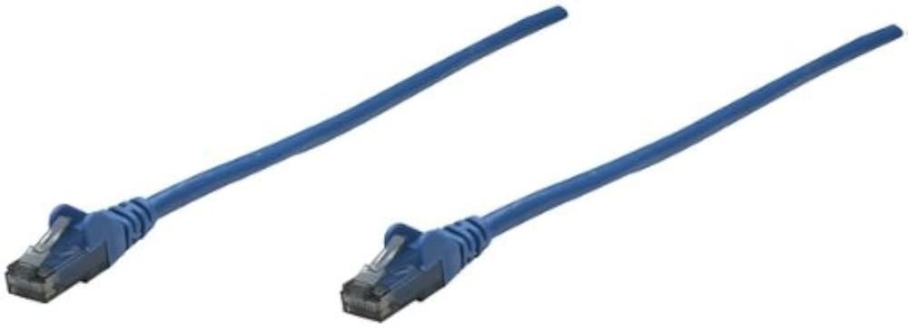 CABLE DE RED PATCH CAT6 RJ45 7.6M AZUL