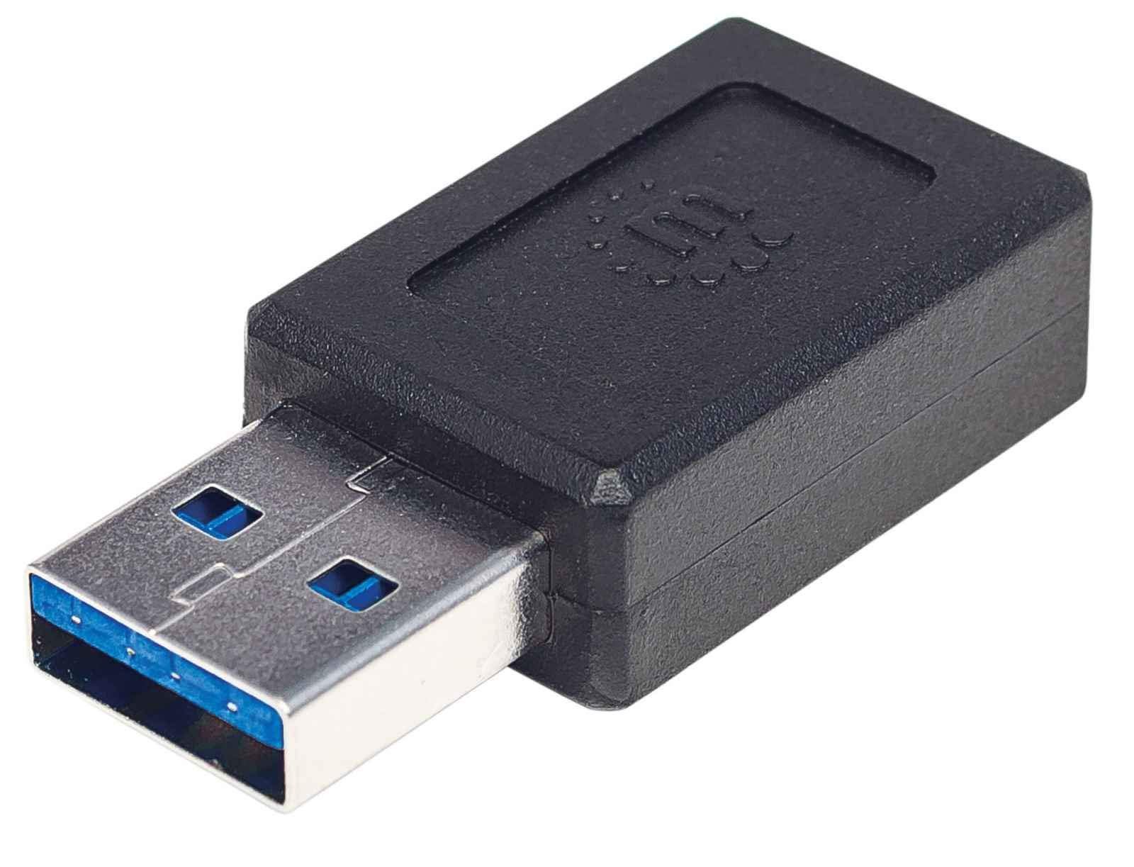 ADAPTADOR CONVERTIDOR USB-C A USB TIPO A 3.1 HEMBRA-MACHO