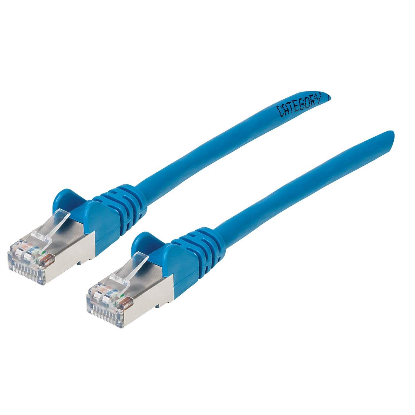 CABLE DE RED PATCH CAT6A RJ45 2.1M SFTP BLINDADO AZUL