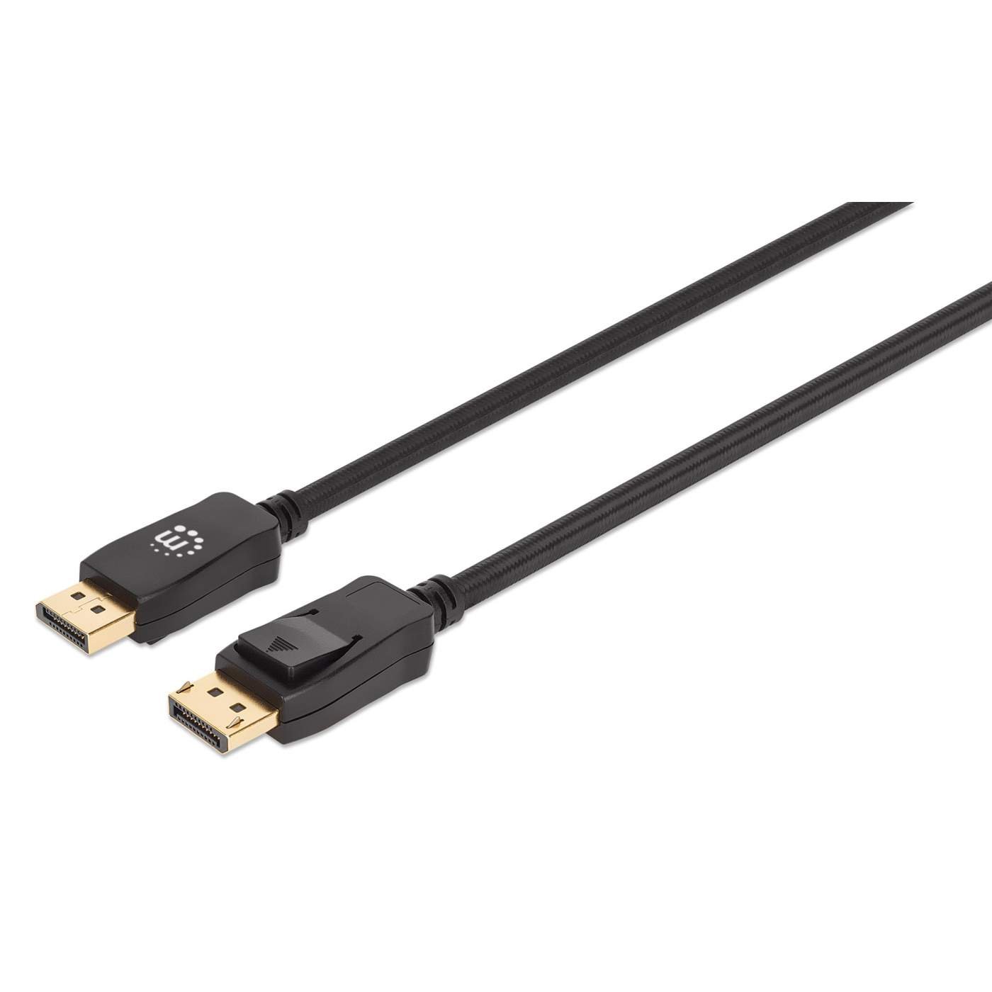 CABLE DISPLAYPORT 2.0M 8K M-M N EGRO 8K60HZ 4K120HZ