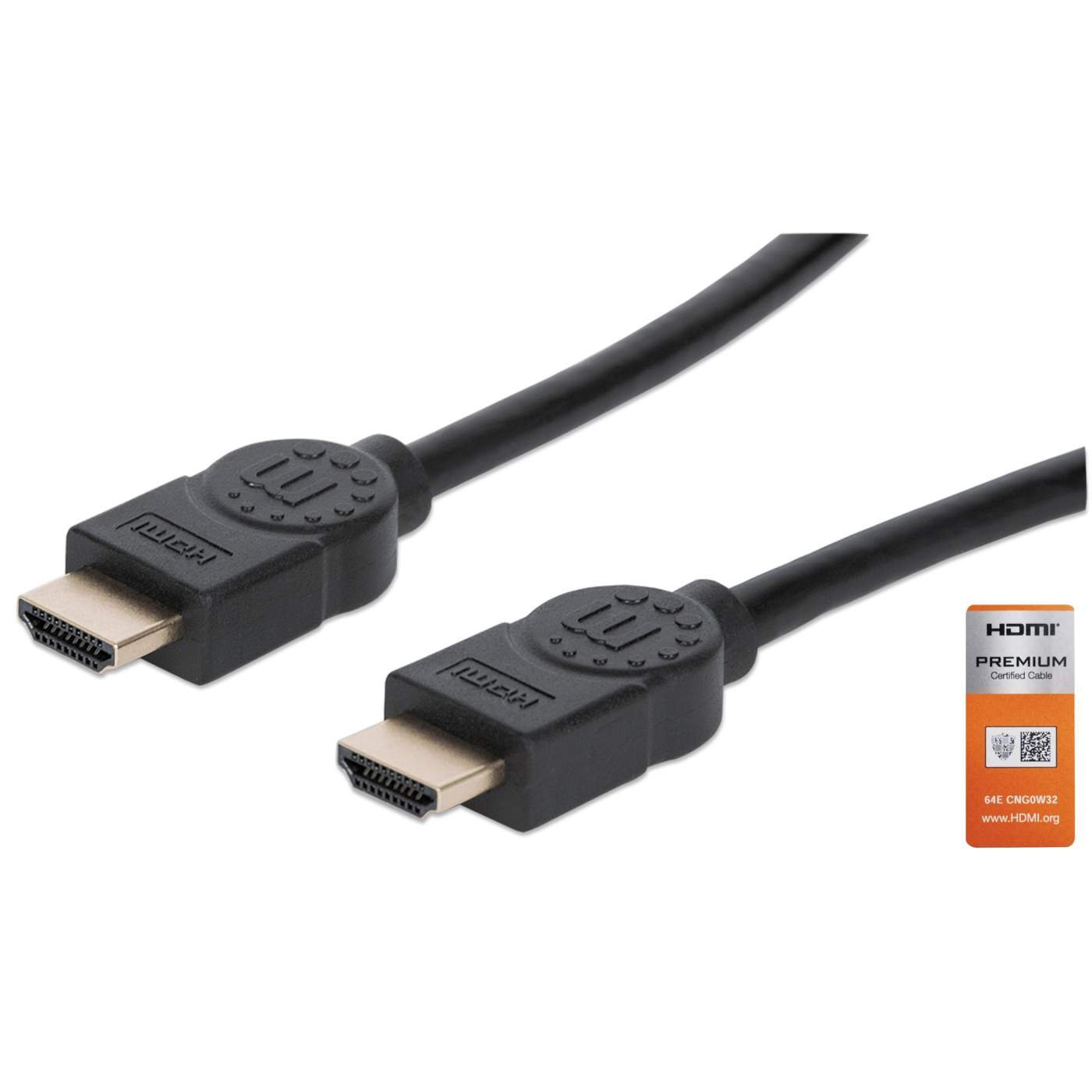 CABLE HDMI 2.0 PREMIUM 4K 5.0M CERTIFICADO M-M