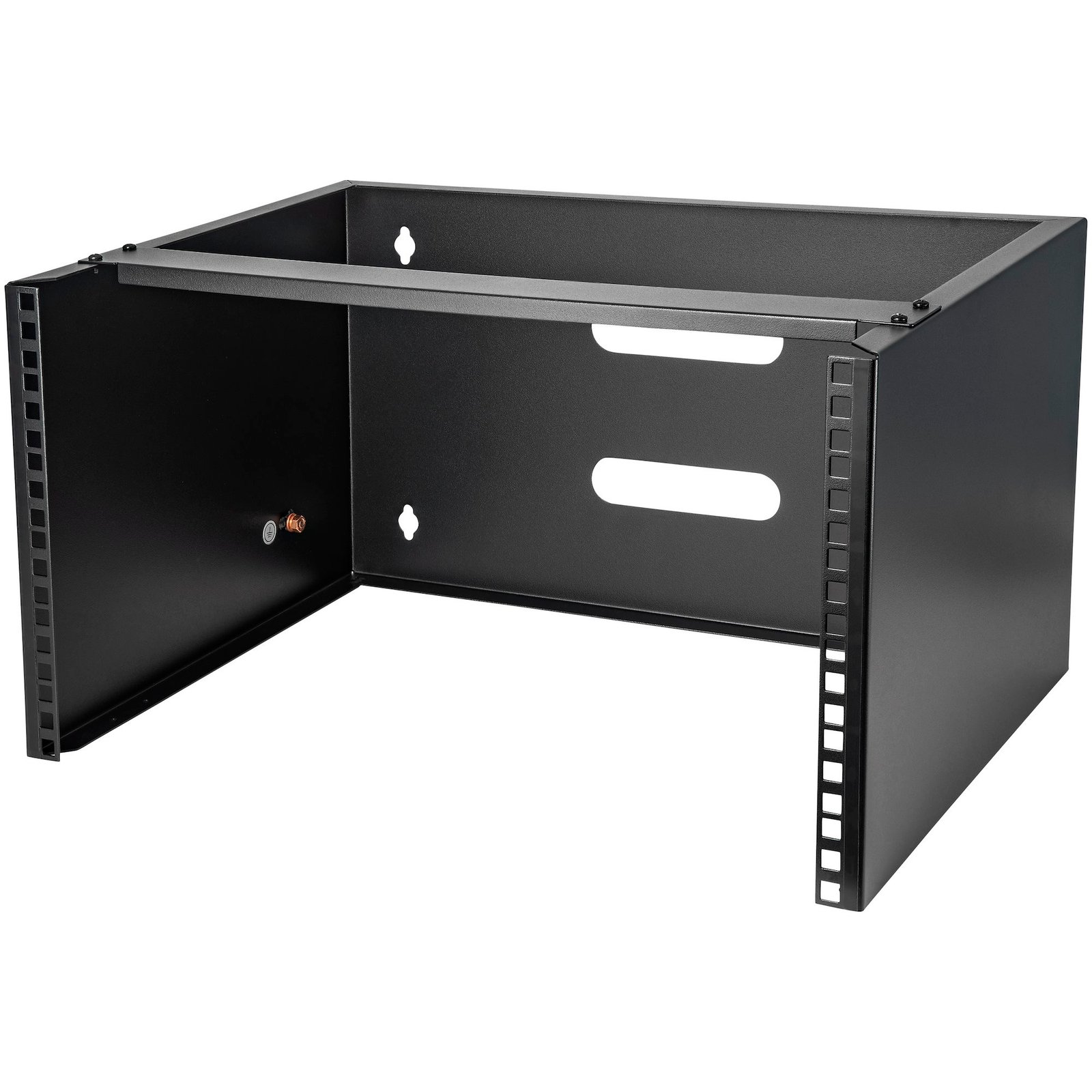 SOPORTE MONTAJE EN PARED 6U 12IN RACK PANEL PARCHEO         .