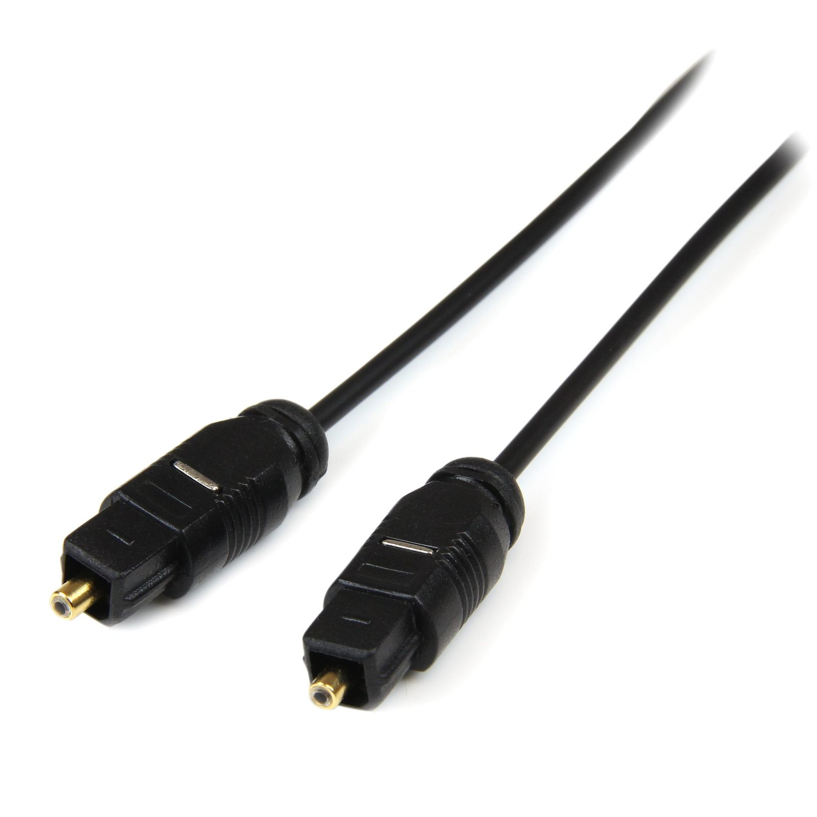 CABLE 4.5M TOSLINK OPTICO AUDIO DIGITAL SPDIF DELGADO NEGR.