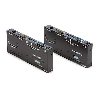 EXTENSOR DE CONSOLA KVM USB POR CABLE CAT5 UTP RJ45 150M .
