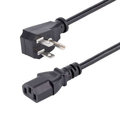 CABLE DE 4.5M DE ALIMENTACION PLANO NEMA 5-15P A C13 PARA PC