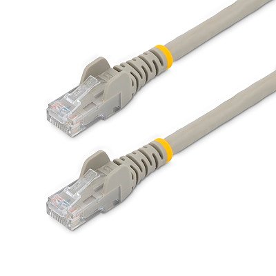 CABLE 10M GRIS DE RED GIGABIT CAT6 ETHERNET RJ45 SNAGLESS
