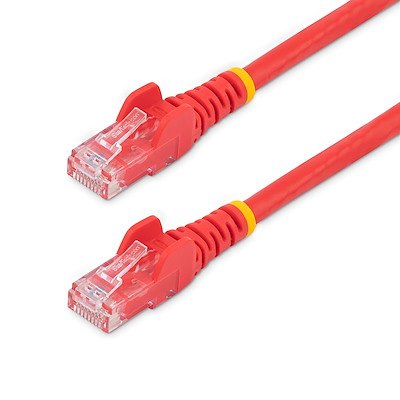CABLE 3M RED ETHERNET UTP CAT6 SNAGLESS ROJO RJ45