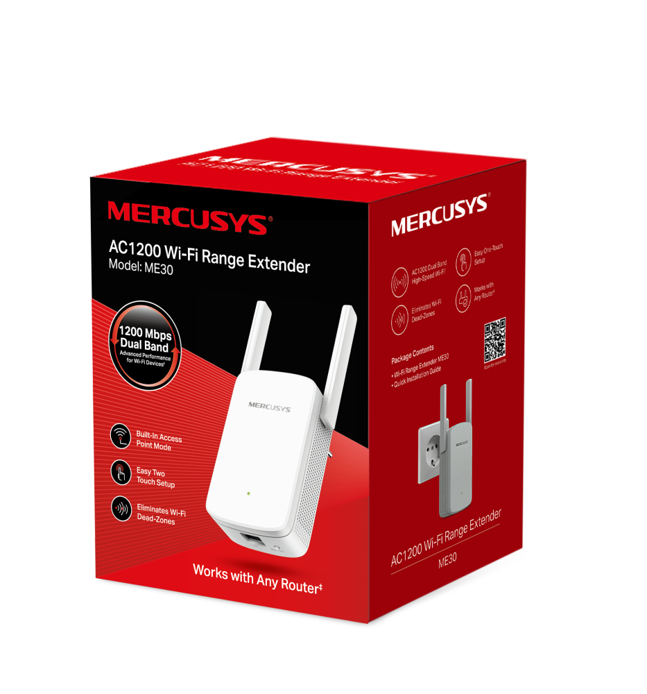 RANGE EXTENDER AC1200 WI FI .