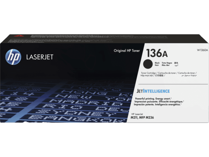 HP 136A BLACK ORIGINAL LASERJET TONER CARTRIDGE